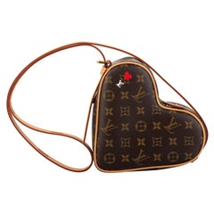 New Louis Vuitton Limited Edition Monogram Heart Crossbody Bag with Box