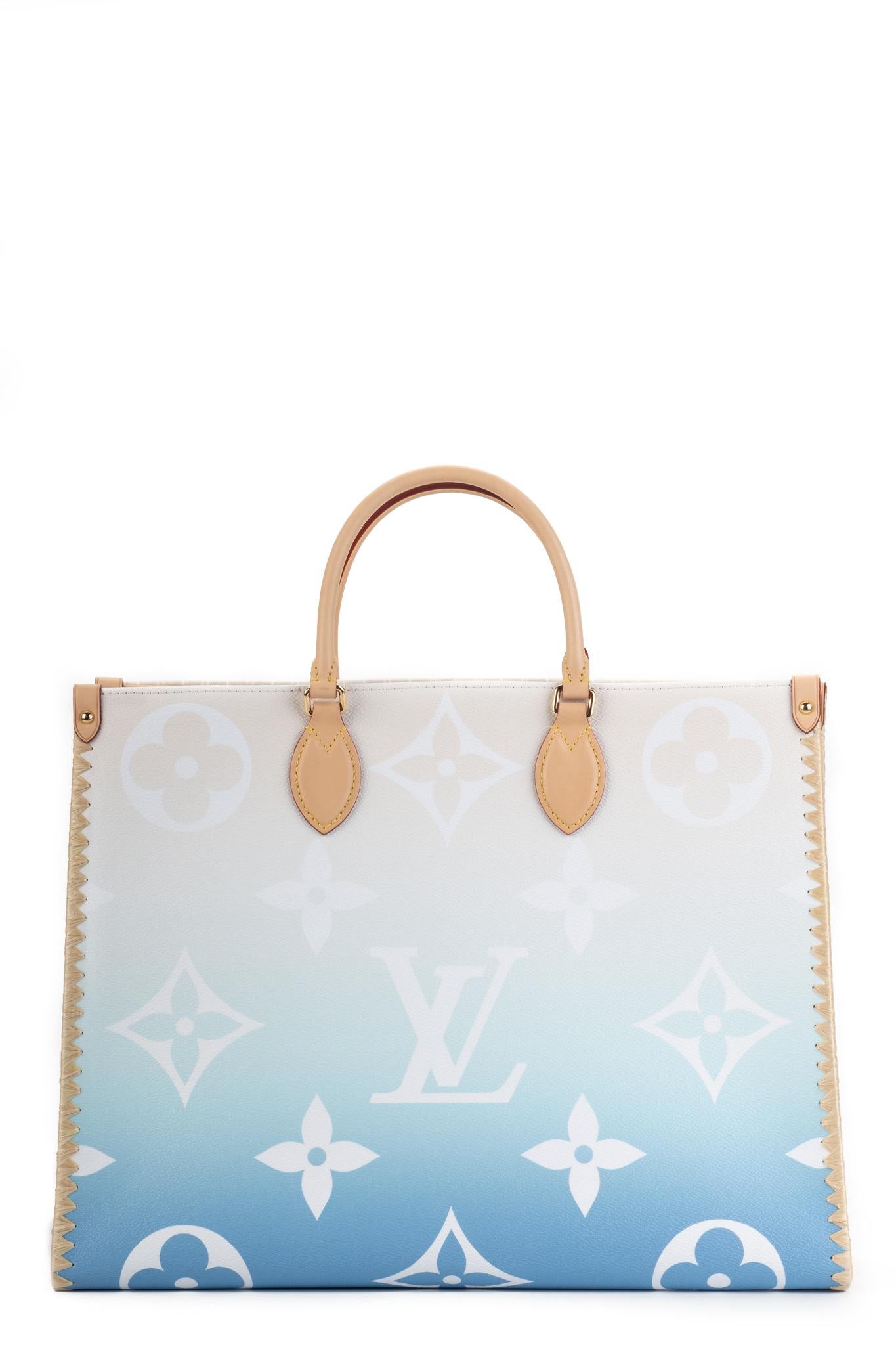 New Louis Vuitton Limited Edition On The Go Capri Ombre Bag 1