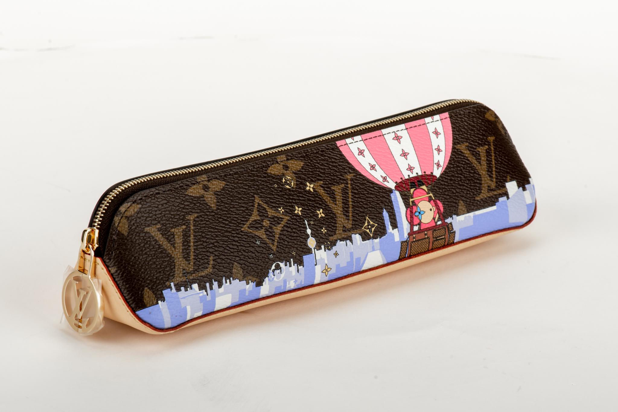 Vuitton Christmas 2019 limited edition Shanghai pencil pouch. Brand new in box with dust cover.