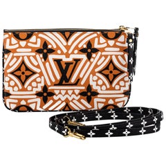 New Louis Vuitton Limited Edition Tribal Double Pochette Bag