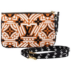 New Louis Vuitton Limited Edition Tribal Double Pochette Bag