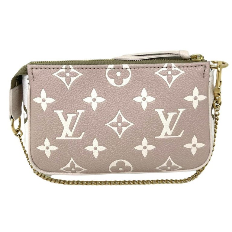 NEW Louis Vuitton LV Monogram Empreinte Leather Mini Pochette Accessories Clutch 1