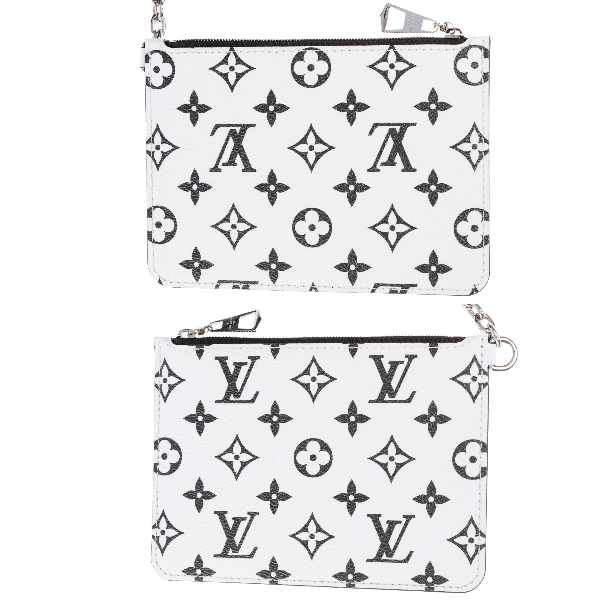 New Louis Vuitton Marelle MM handbag strap in black epi leather, GHW For Sale 10