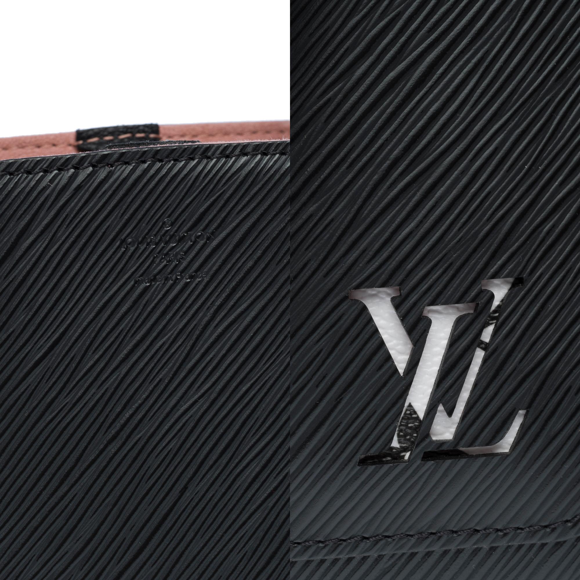 New Louis Vuitton Marelle MM handbag strap in black epi leather, GHW For Sale 3