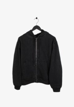 New Louis Vuitton Men Denim Hoodie Bomber Jacket Size 46IT(M/L)