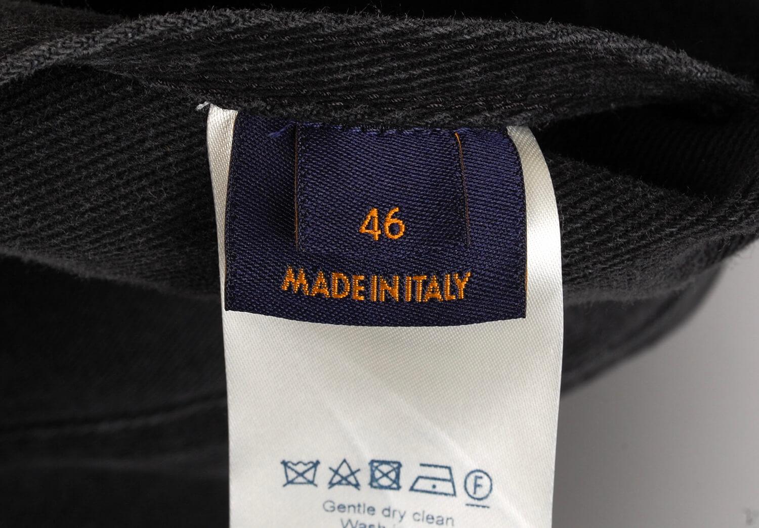 Bomber à capuche en jean Louis Vuitton pour homme, Taille 46IT(M/L) Pour hommes en vente