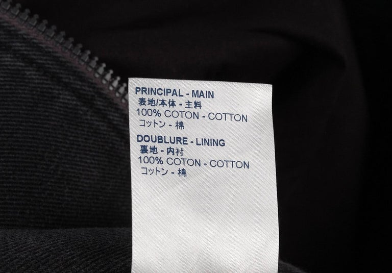 Jacket, size 46 Louis Vuitton, Monogram Hooded Denim Jacket »  Onlineauctionmaster.com