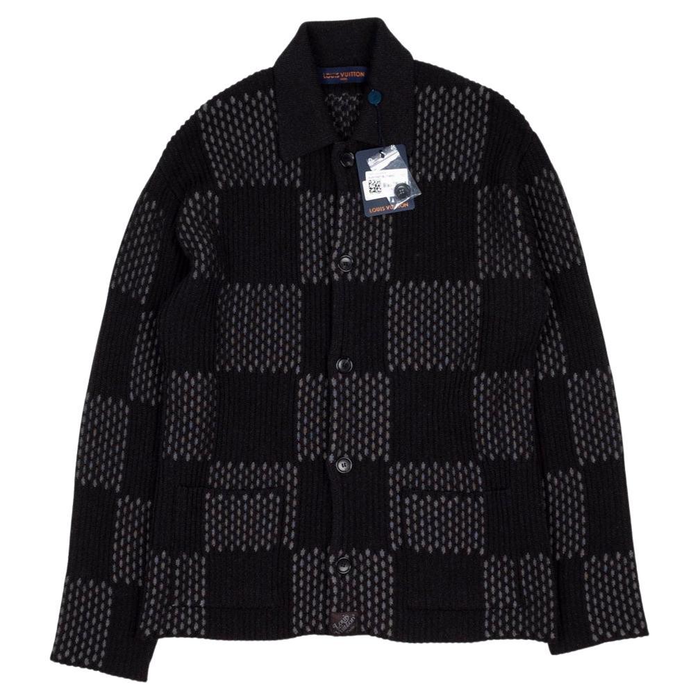 New Louis Vuitton Men Sweater Nigo Cardigan Size M, S1206