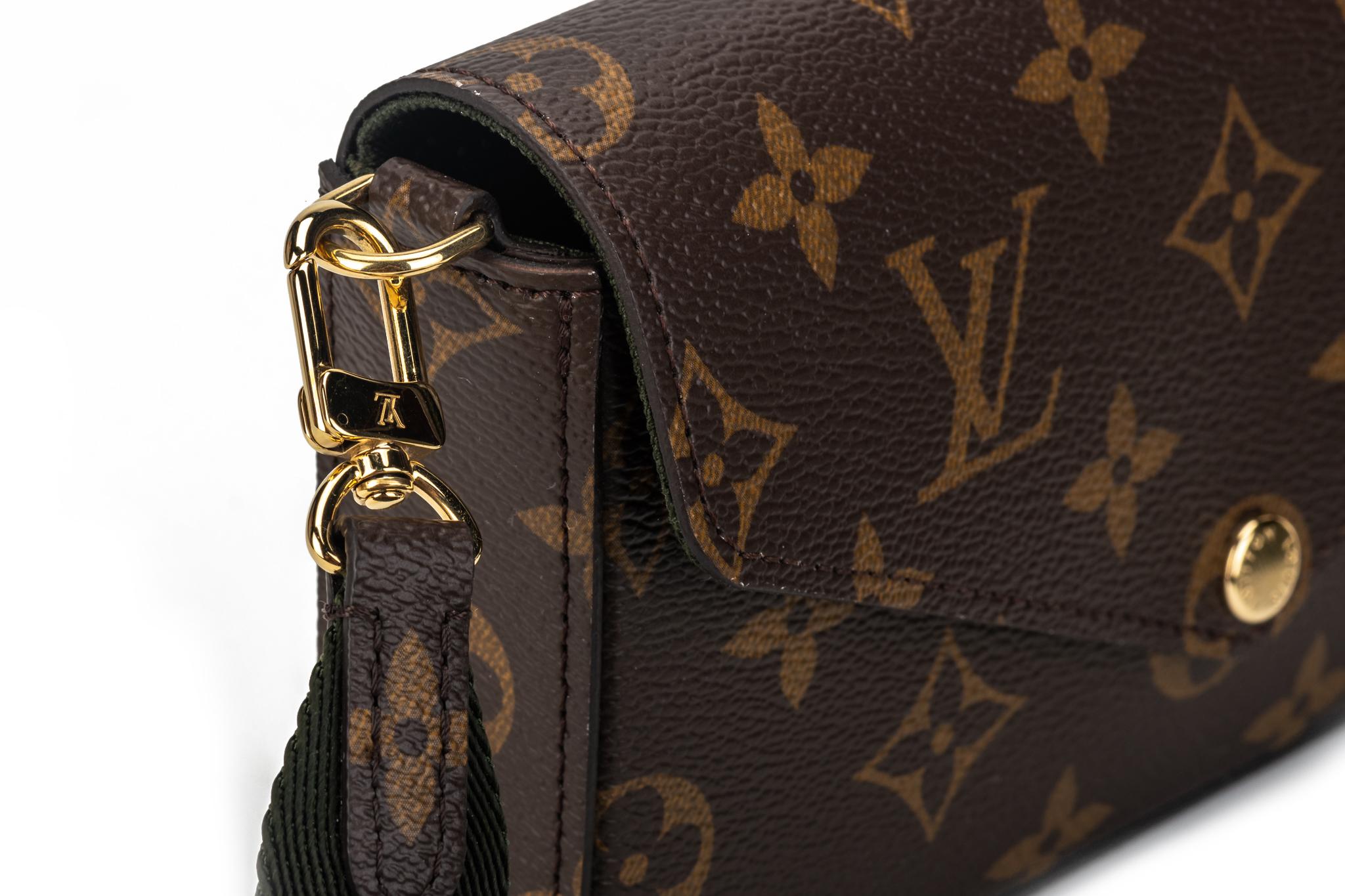 Neu Louis Vuitton Monogram Mini Felicie Multi Tasche im Angebot 3