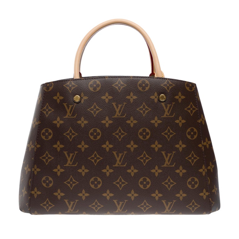 Louis Vuitton Montaigne Handbag Monogram Canvas BB For Sale at 1stDibs