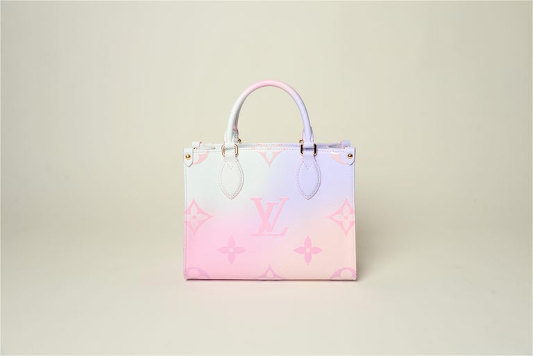 Gray NEW Louis Vuitton OnTheGo PM Spring Escape Collection For Sale