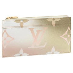 NEU NEW Louis Vuitton Sunset Slim Geldbörse/Brieftasche/Clutch/Kartentasche Spring City