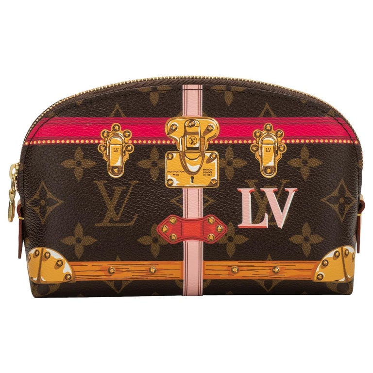 New Louis Vuitton Trunk Cosmetic Pouch Bag For Sale at 1stdibs
