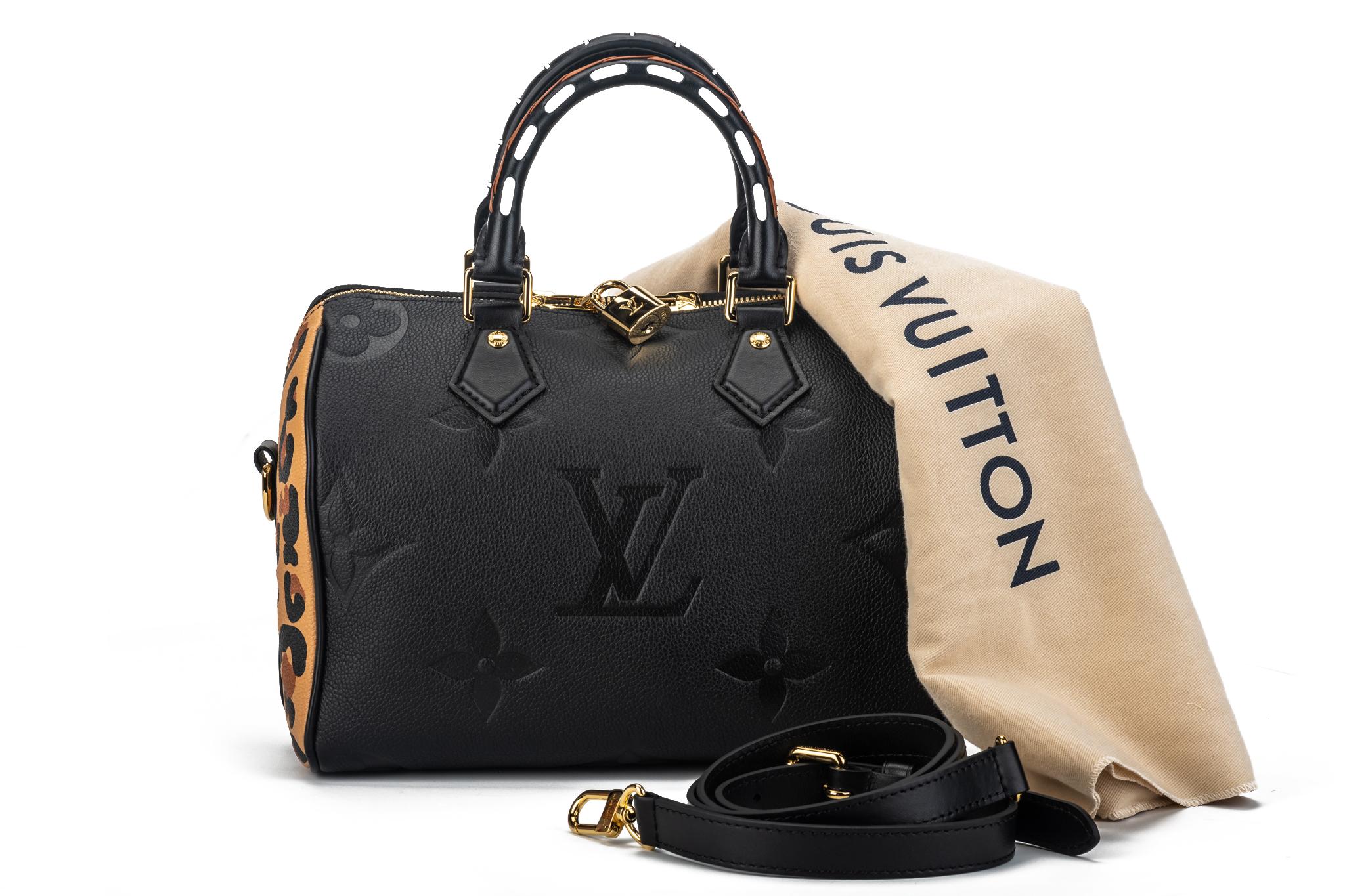 Women's New Louis Vuitton Wild At Heart Speedy Bag 25