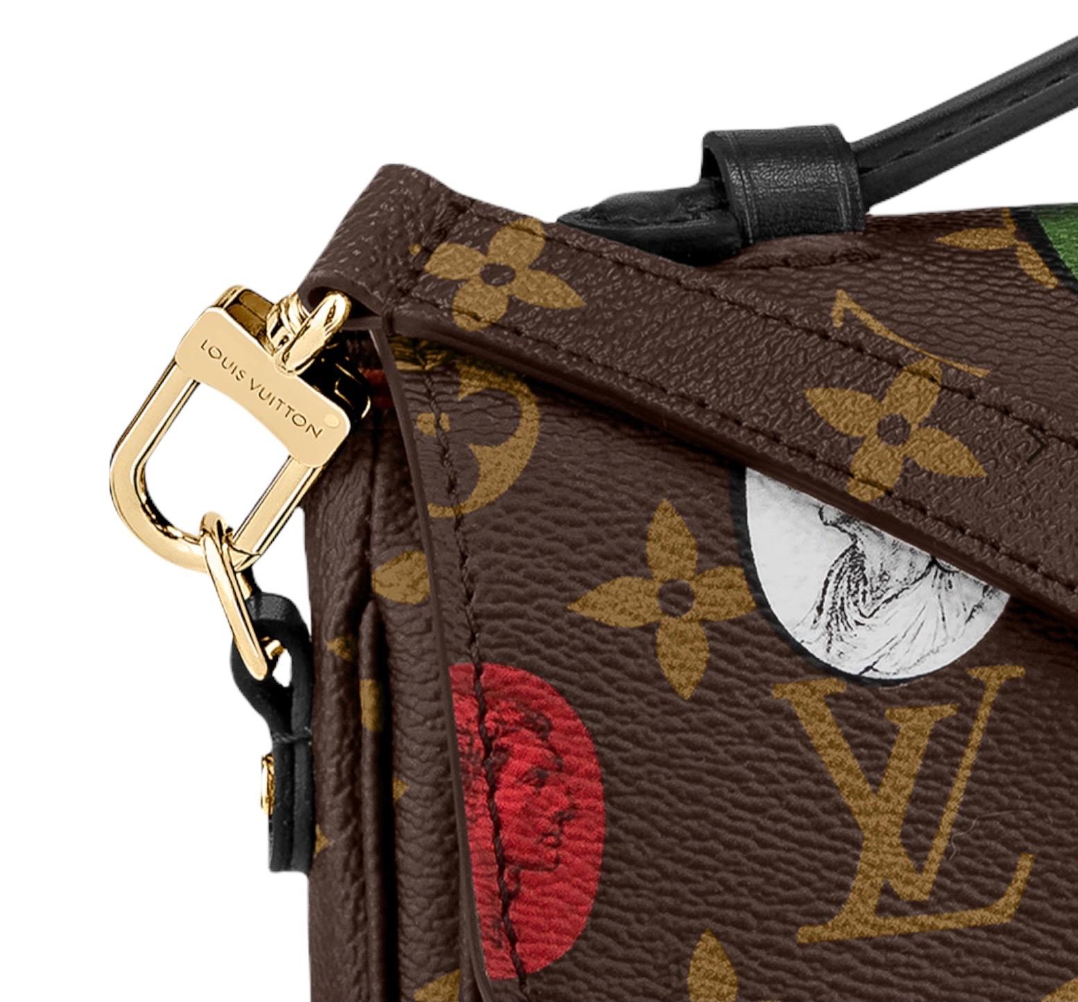 NEU Louis Vuitton X Fornasetti Pochette 2021 Metis Monogramm Canvas Tasche- FULL SET für Damen oder Herren