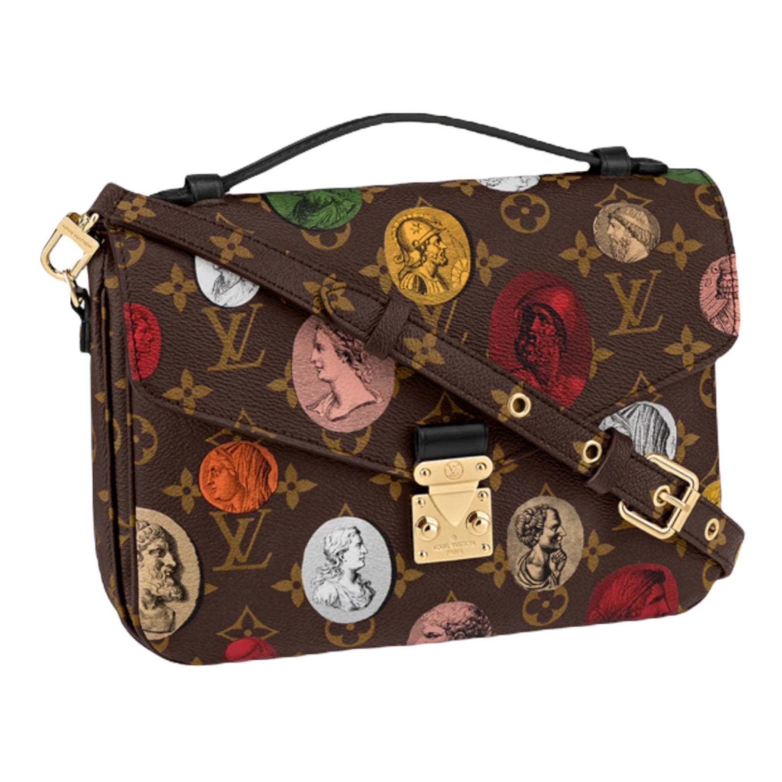 NEW Louis Vuitton X Fornasetti Pochette 2021 Metis Monogram Canvas Bag-  FULL SET at 1stDibs