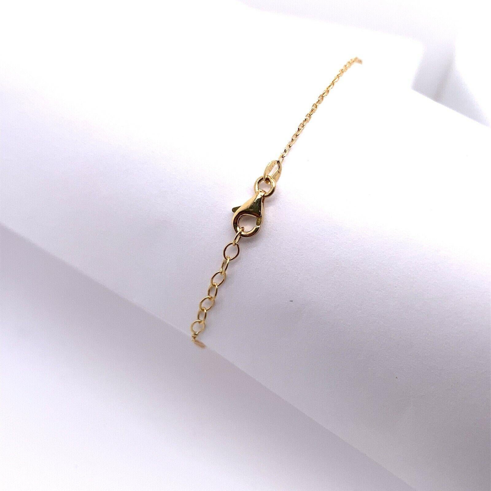 New Love Bracelet on Adjustable Chain in 18ct Yellow Gold In New Condition For Sale In London, GB