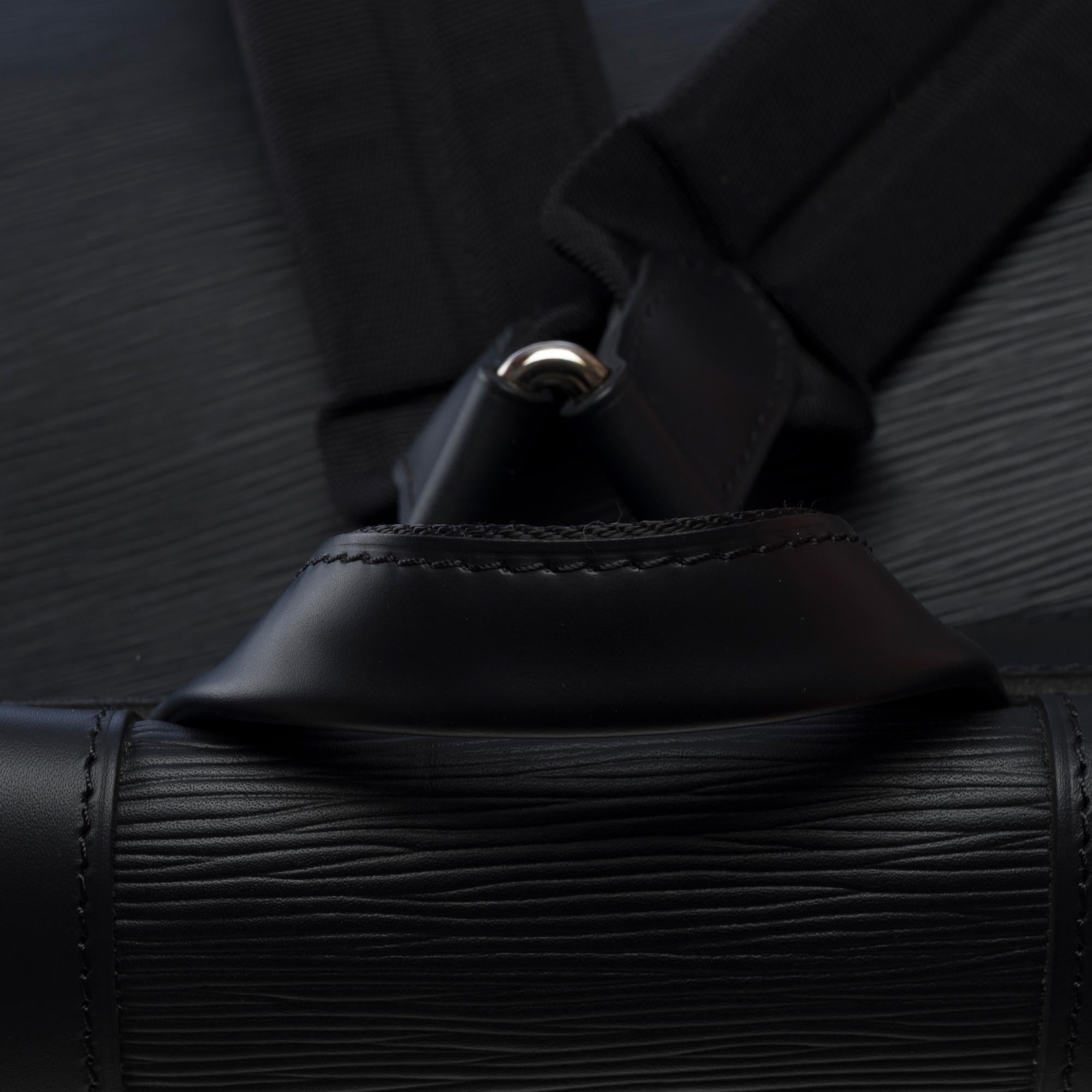 New LV X Supreme Christopher limited edition backpack in Black epi leather, PHW 6