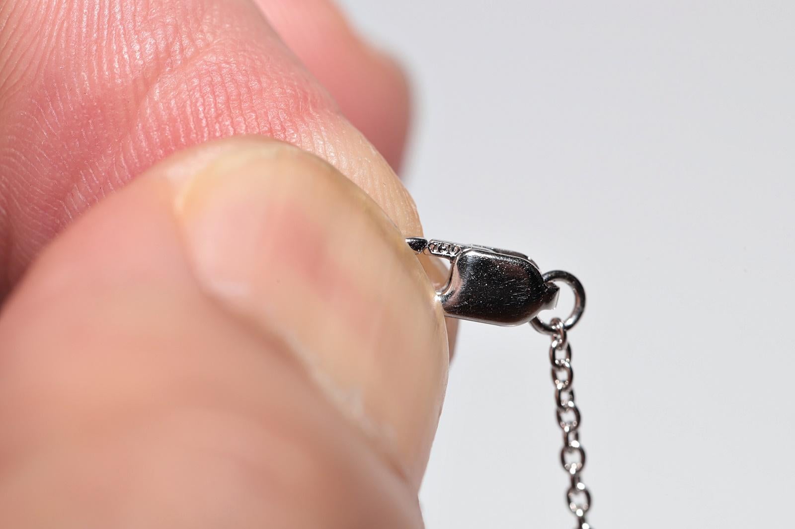 Neu Hergestellter 18k Gold Natürlicher Baguetteschliff Diamant-Armreif mit Baguetteschliff Dekoriert im Angebot 12