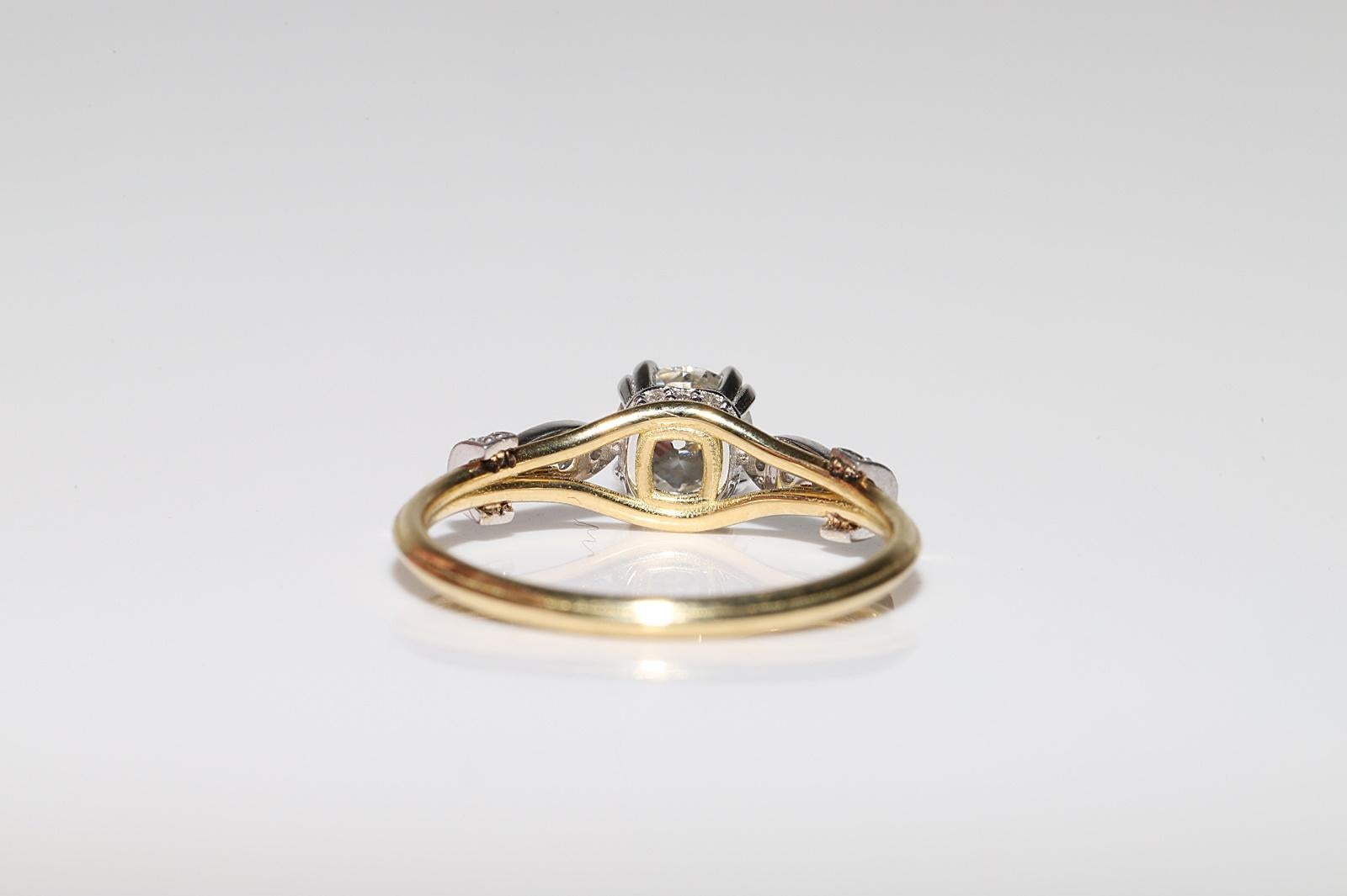 Donna Anello nuziale decorato con diamanti naturali in oro 18k di nuova produzione in vendita