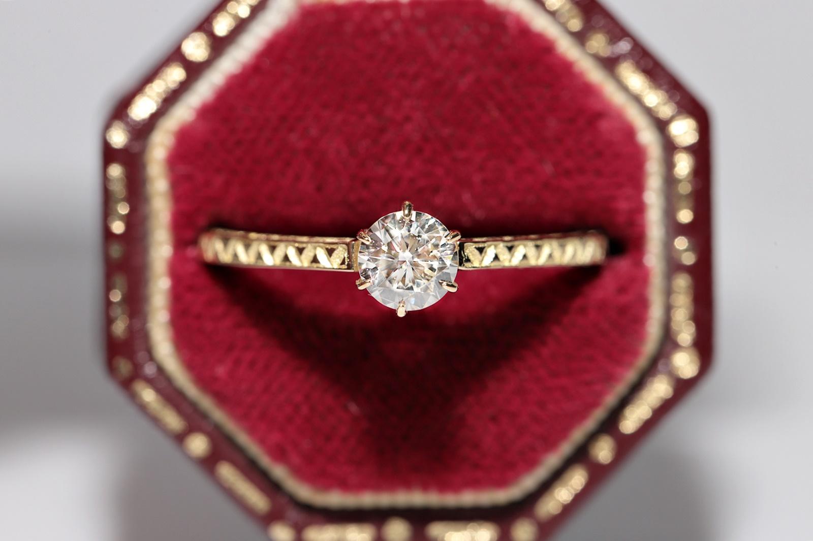 
En muy buen estado.
El peso total es de 2 gramos.
Totalmente es diamante 0,41 ct.
El diamante es de color G y claridad vvs.
La talla del anillo es US 7
Podemos fabricar cualquier tamaño.
La caja no está incluida.
Ponte en contacto para cualquier