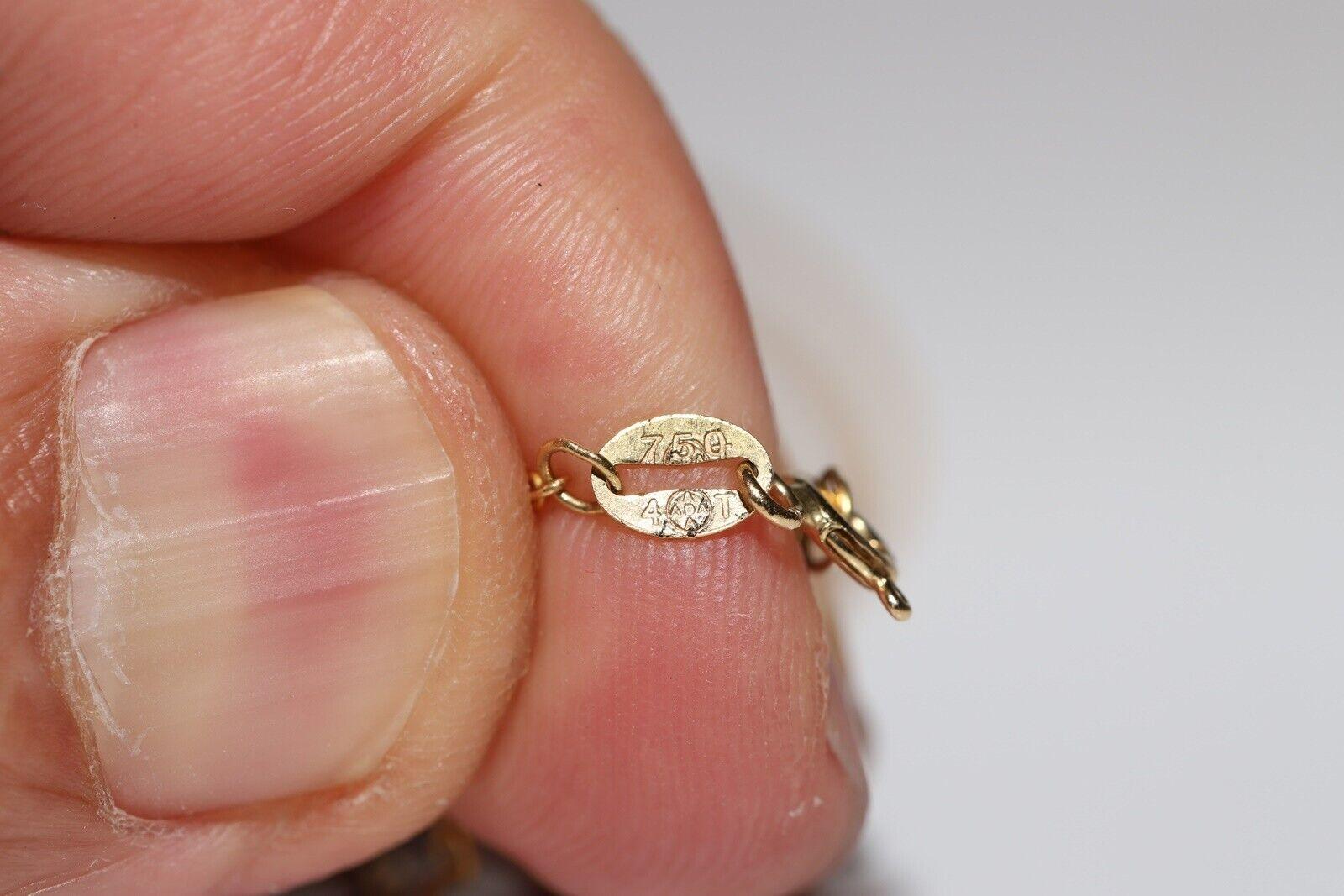 New Made 18k Plateau Argent Natural Old Cut Diamond  Collier à pendentifs en forme de cœur en vente 6