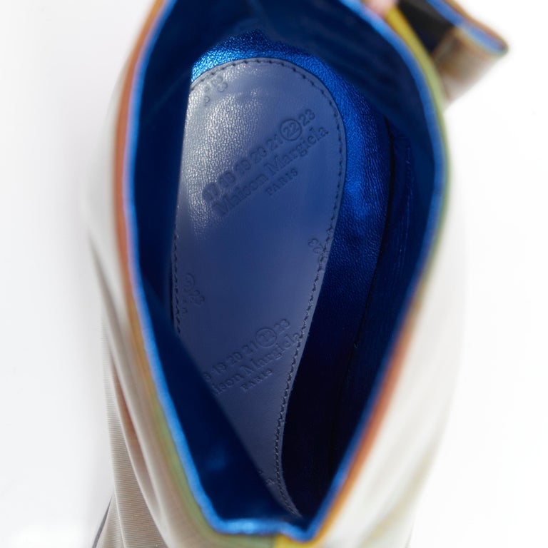 maison margiela holographic boots
