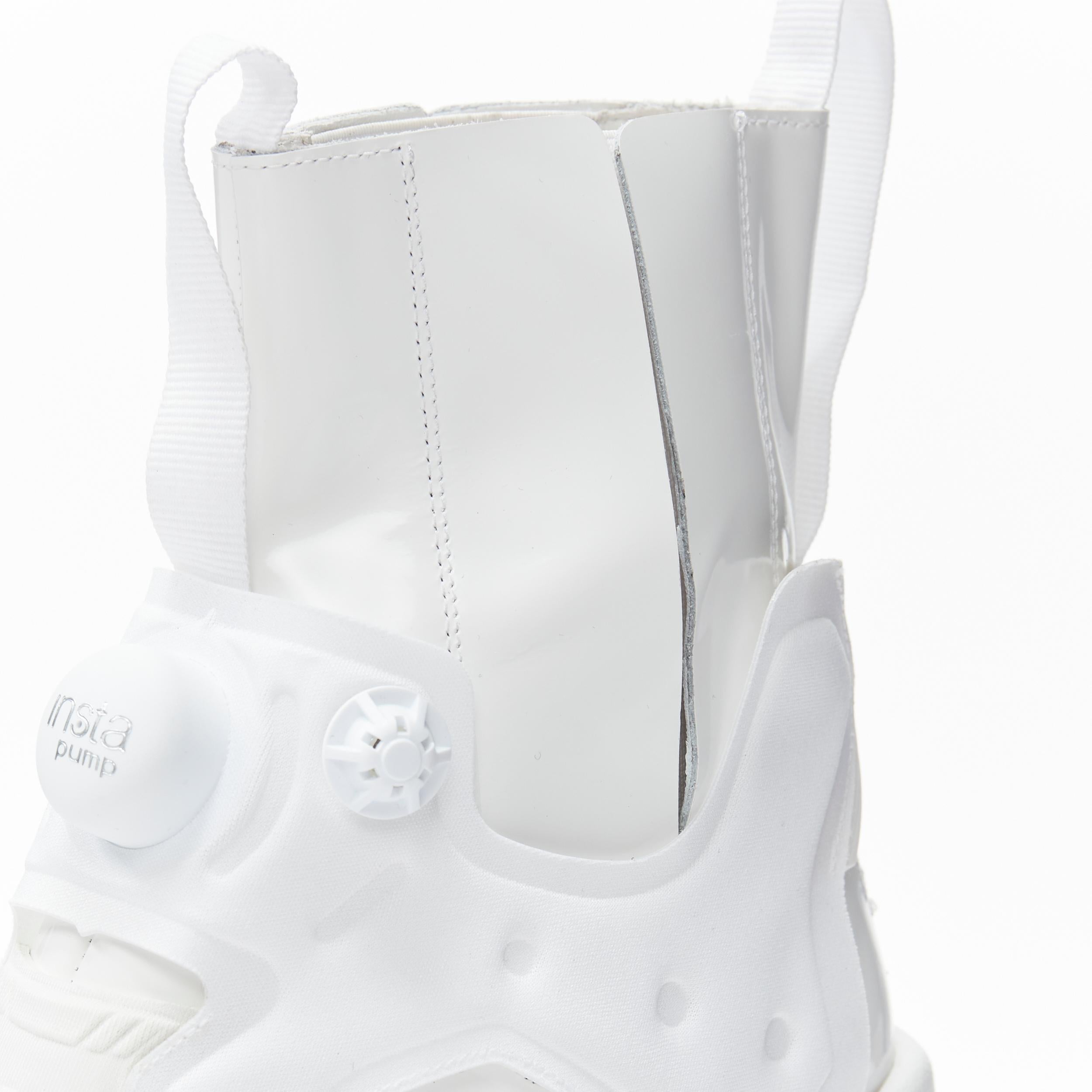 new MAISON MARGIELA REEBOK 2020 Runway Tabi Instapump white heel sneaker  EU36 2