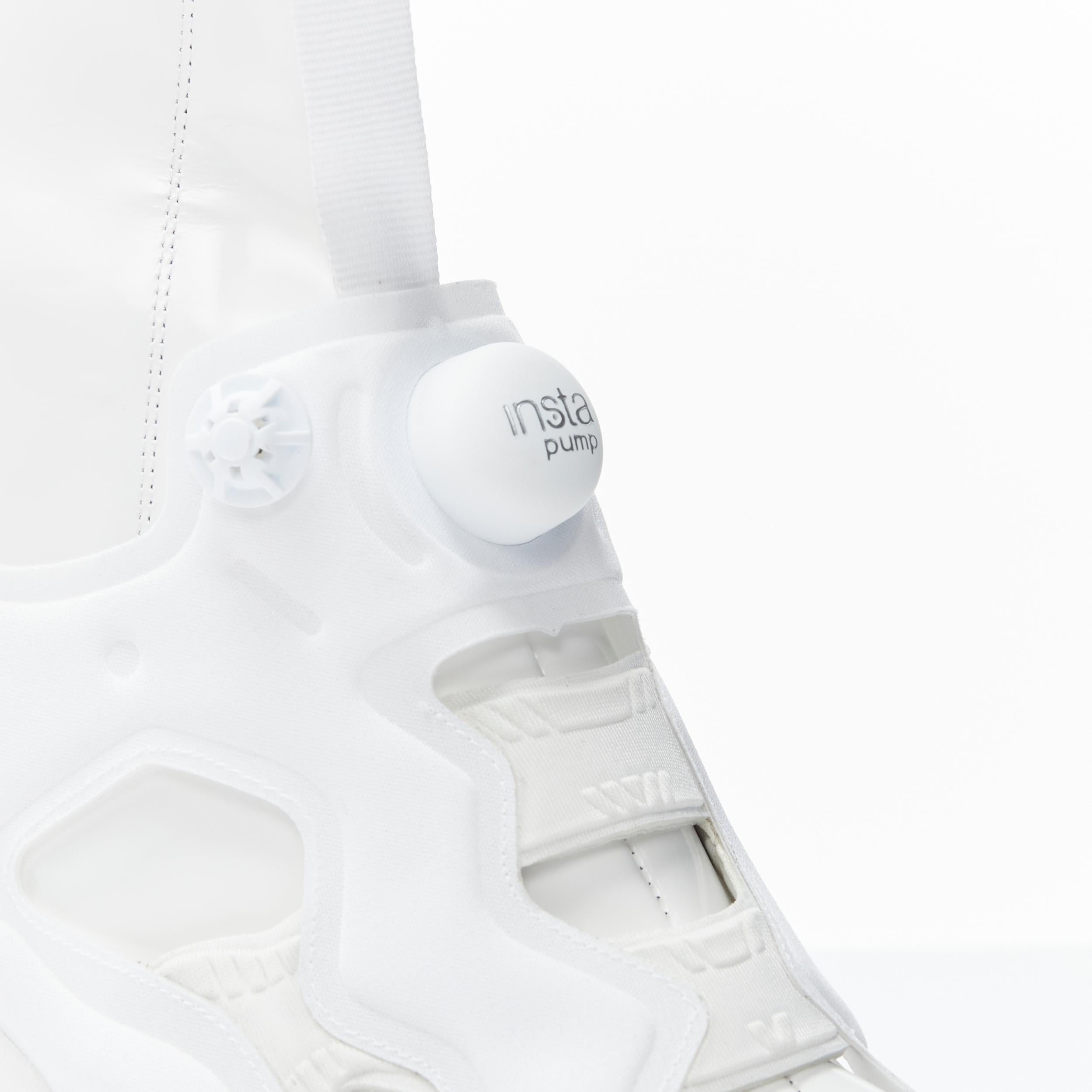 new MAISON MARGIELA REEBOK 2020 Runway Tabi Instapump white sneaker boot EU36 2