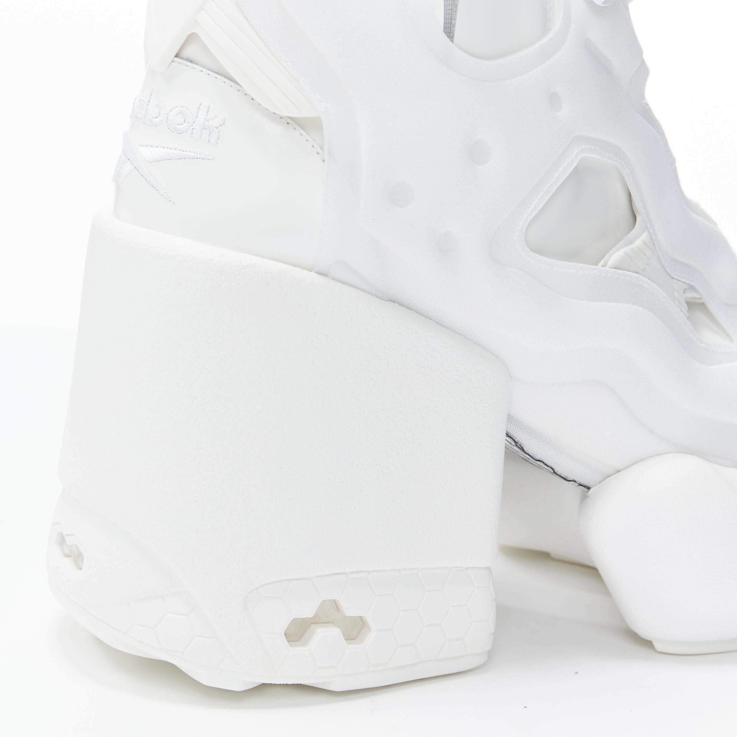 new MAISON MARGIELA REEBOK 2020 Runway Tabi Instapump white sneaker boot EU36 2