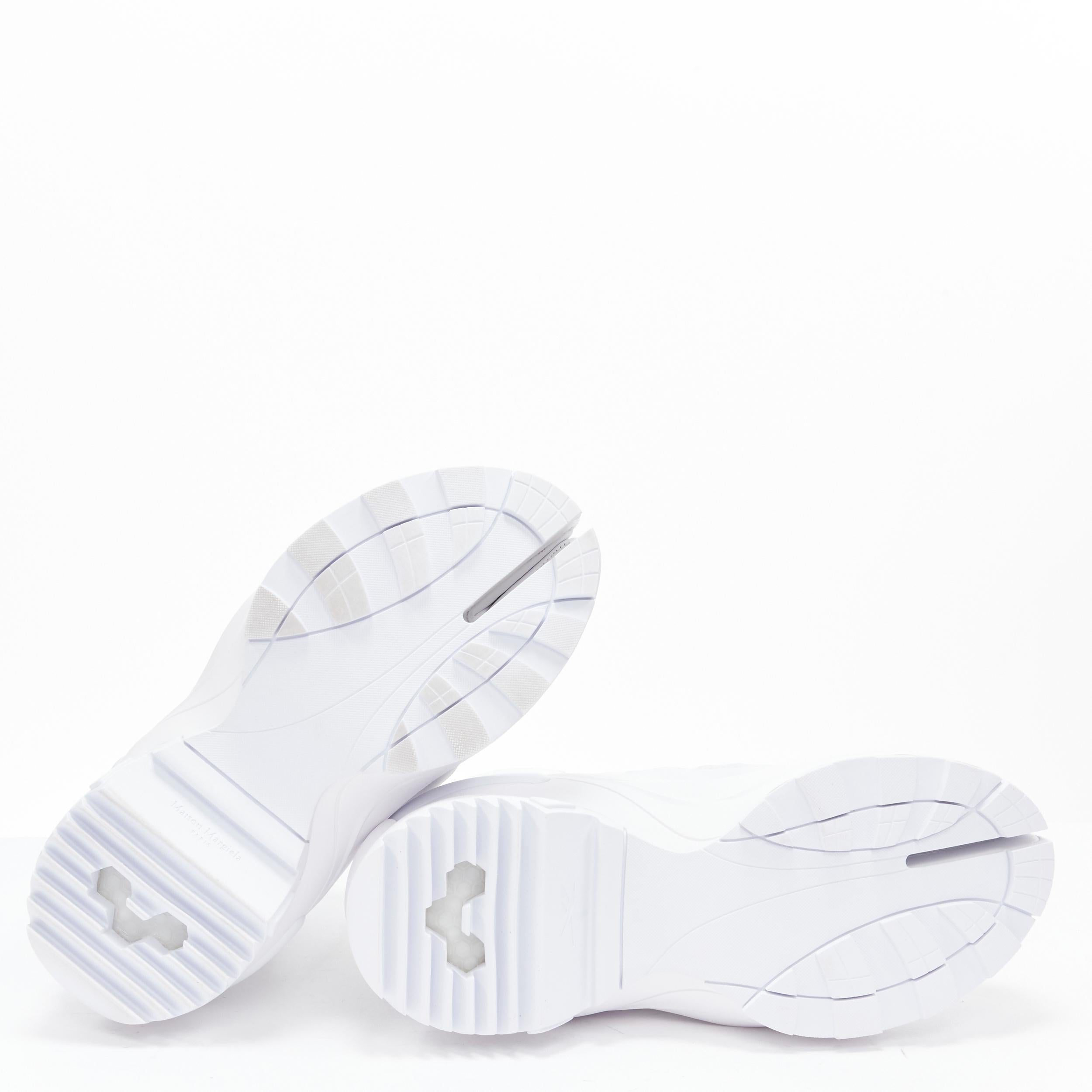new MAISON MARGIELA REEBOK 2020 Runway Tabi Instapump white sneaker  boot EU39 7