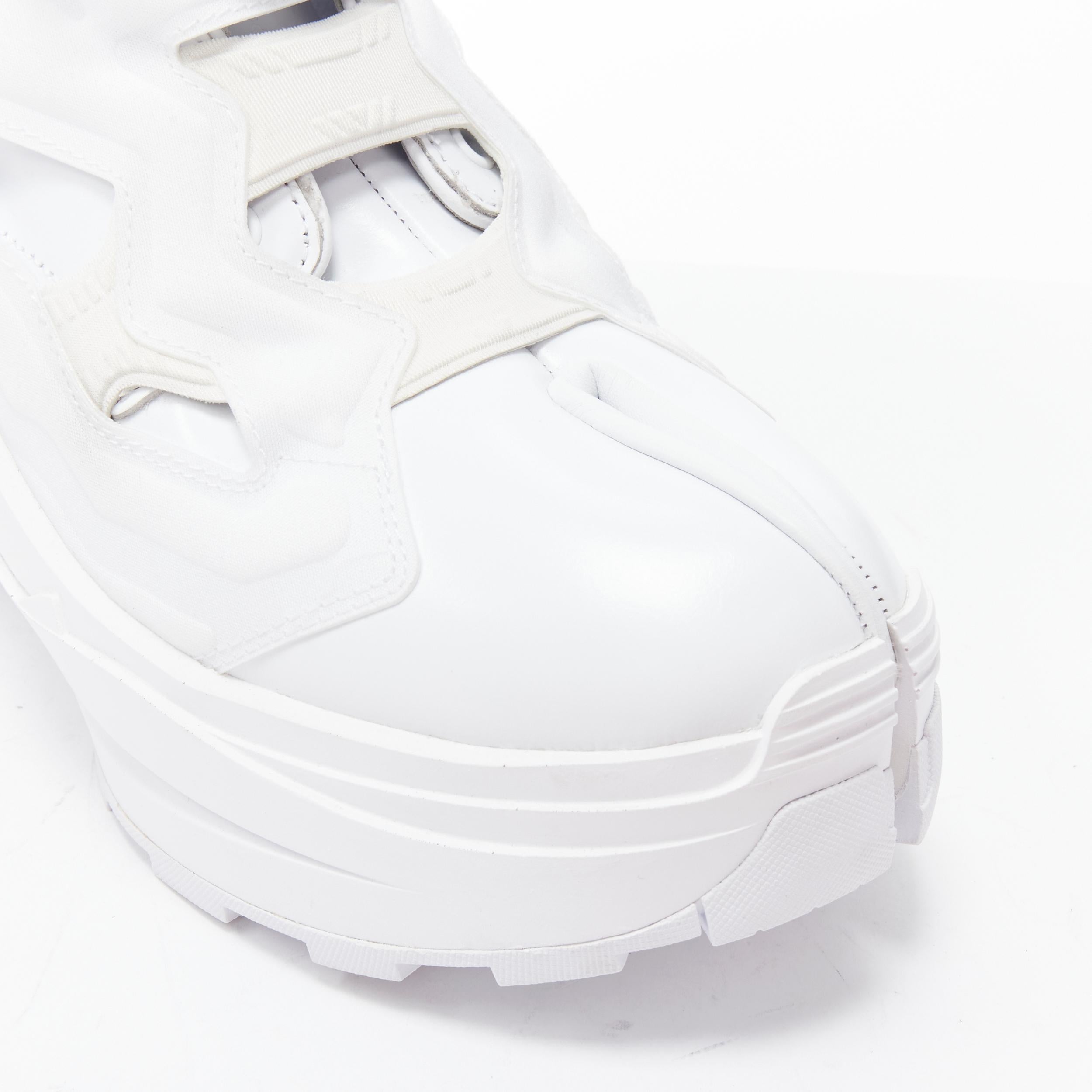 new MAISON MARGIELA REEBOK 2020 Runway Tabi Instapump white sneaker  boot EU39 2