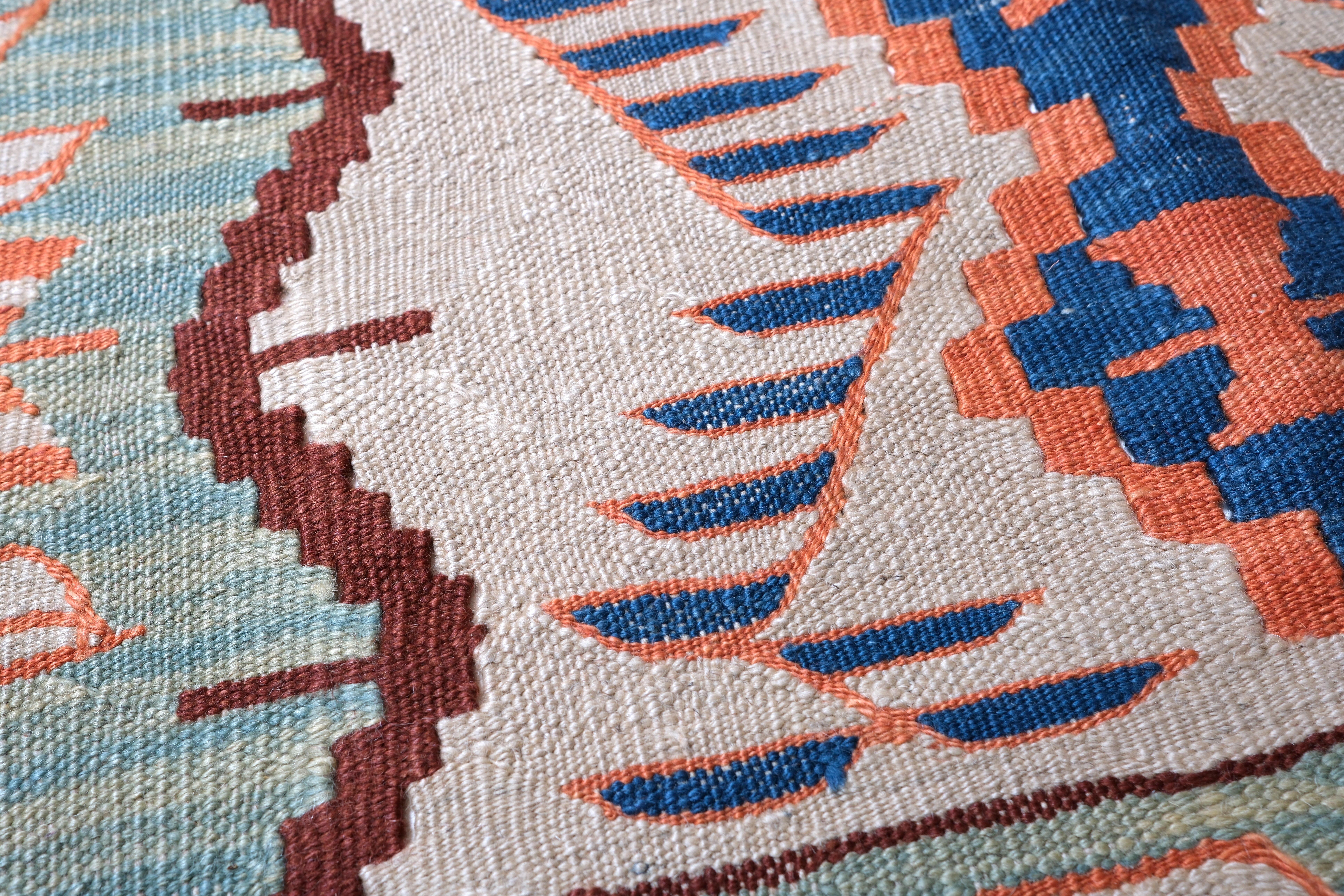 Nouveau tapis Kilim moderne d'Anatolie occidentale tissé à la main Manisa Neuf - En vente à Tokyo, JP