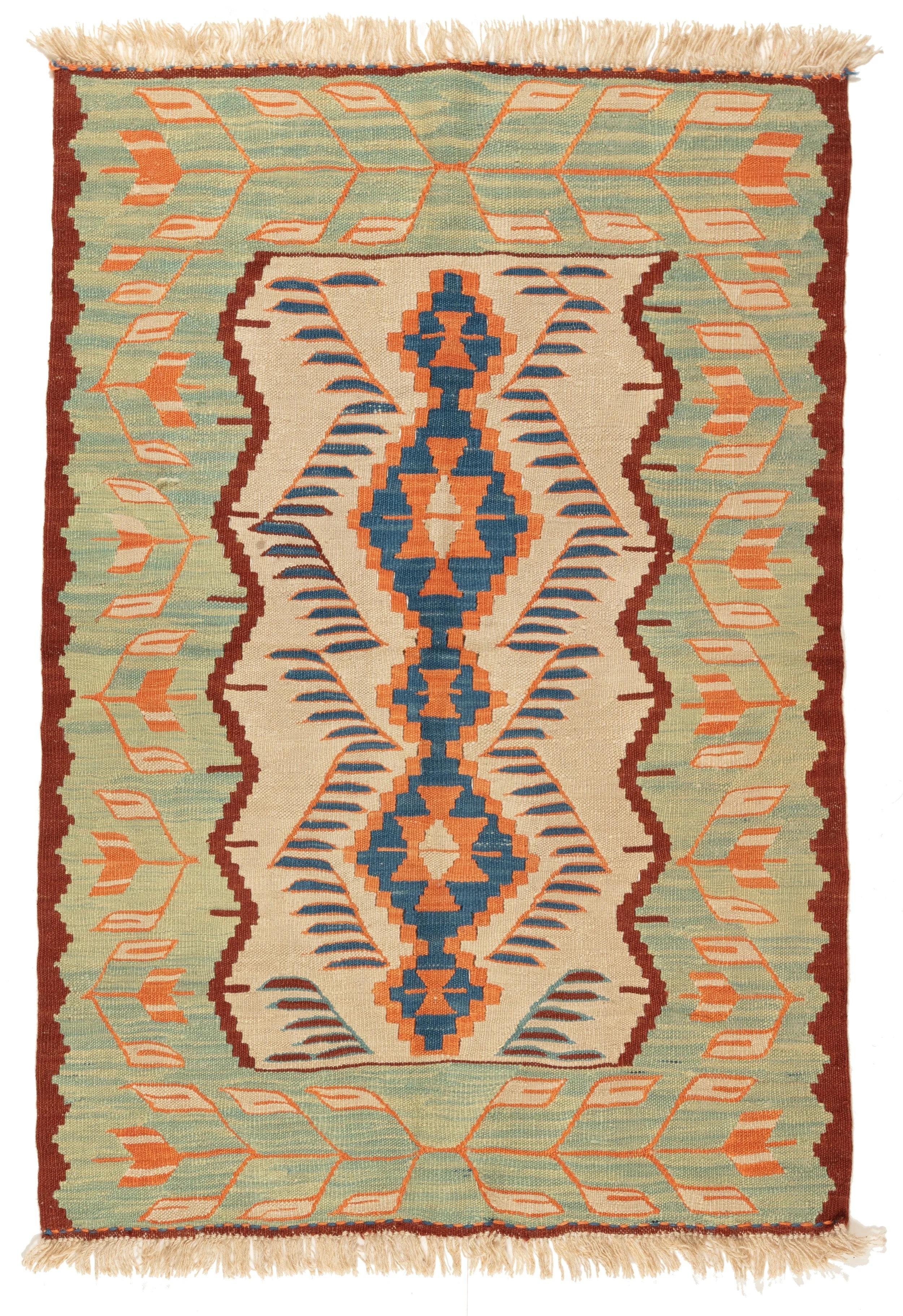 Nouveau tapis Kilim moderne d'Anatolie occidentale tissé à la main Manisa en vente