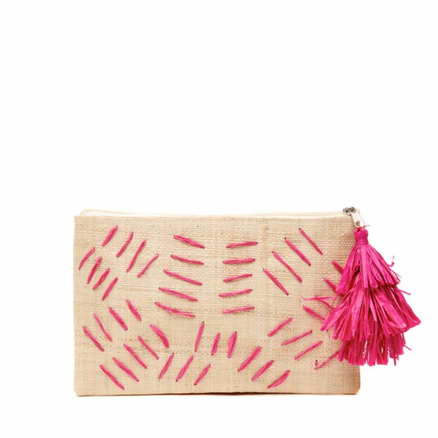 New Mar Y Sol Pink Selva Handwoven Raffia Clutch Pouch Bag

Authenticity Guaranteed

DETAILS
Brand: Mar Y Sol
Condition: Brand new
Gender: Women
Category: Clutch
Color: Pink
Material: Handwoven raffia
Silver-tone hardware
Top-zip closure
Raffia