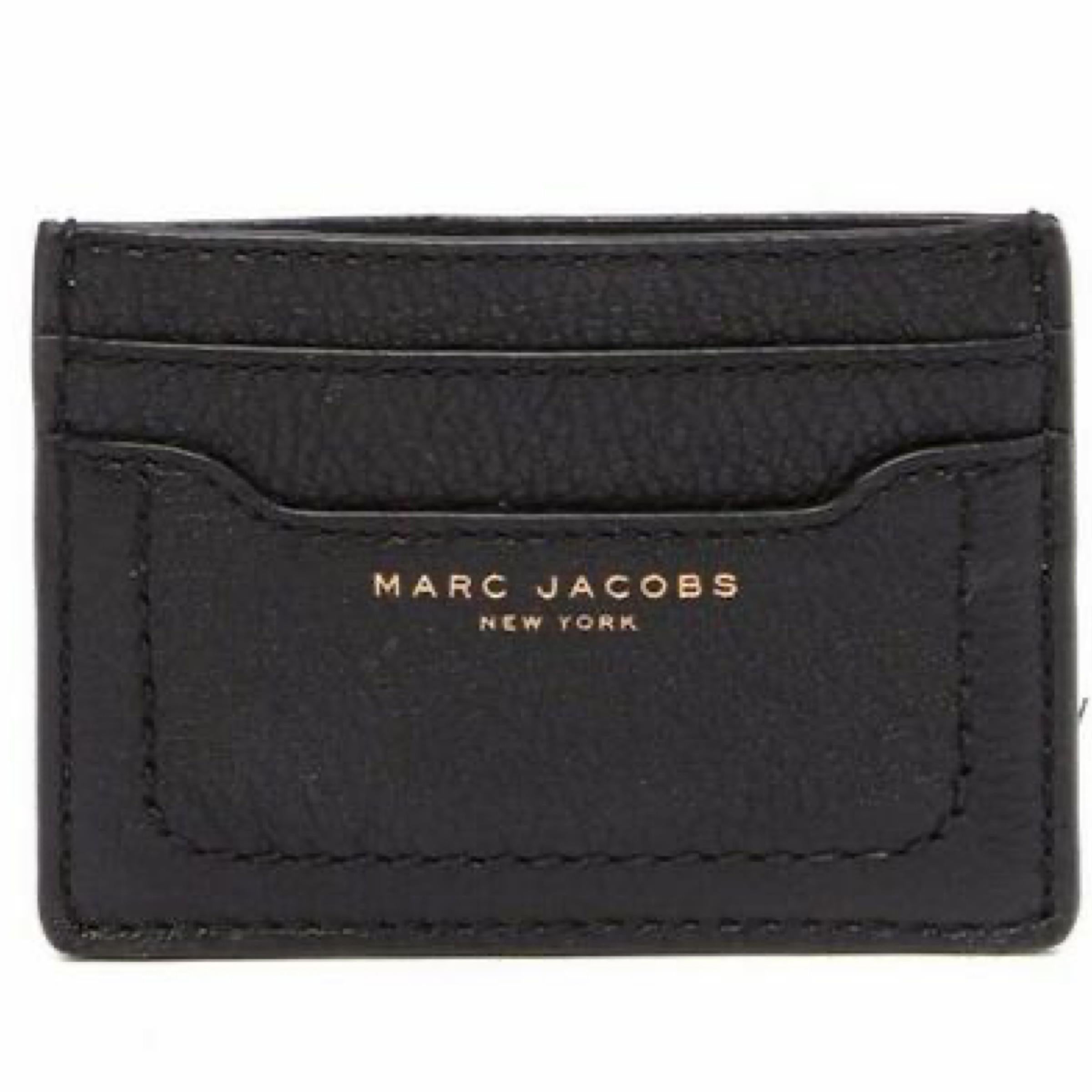 New Marc Jacobs Black Gold Logo Leather Card Holder Wallet

Authenticity Guaranteed

DETAILS
Brand: Marc Jacobs
Gender: Unisex
Category: Card holder
Condition: Brand new
Color: Black
Material: Leather
Front gold logo
1 bill slot
4 card