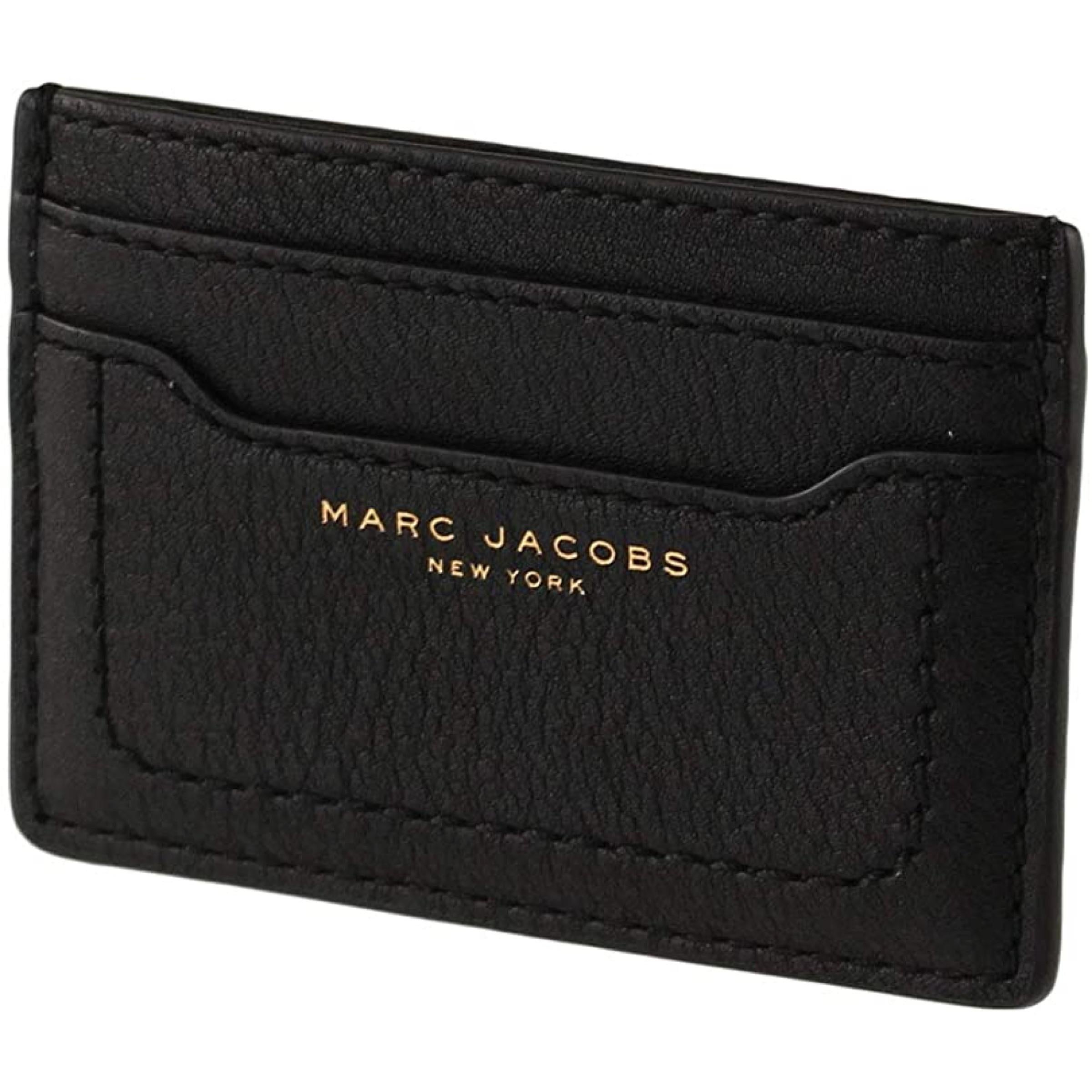 marc jacobs card holder black