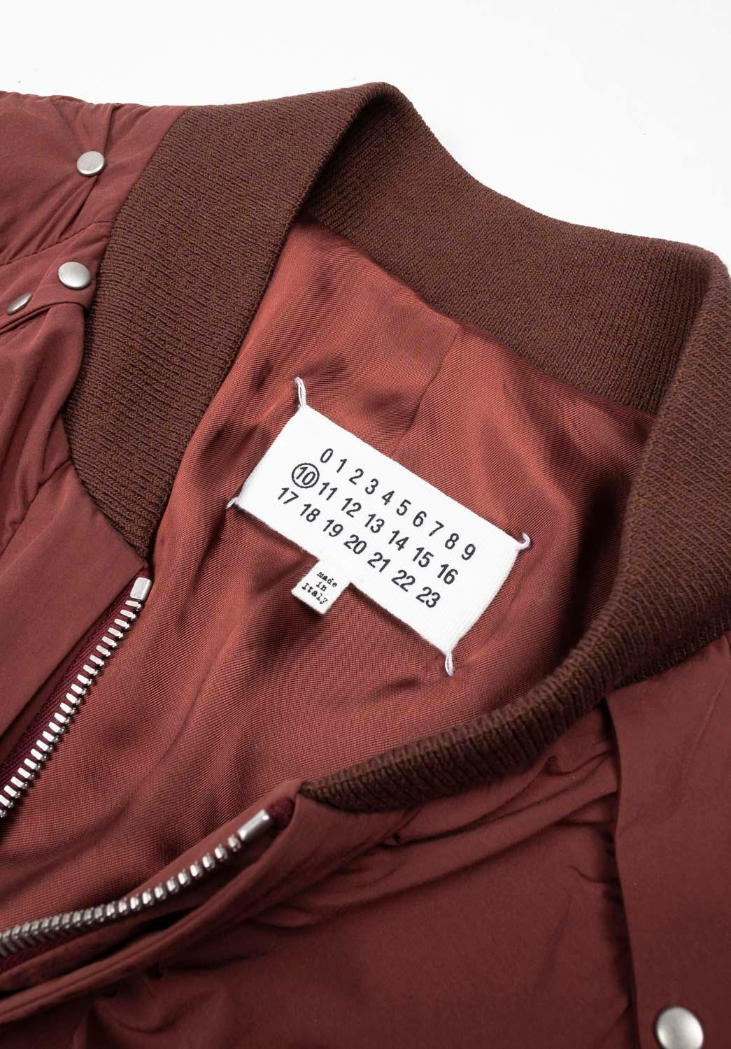 New Martin Margiela Uomo Giacca Bomber Dettagliata Taglia 50/M in vendita 2