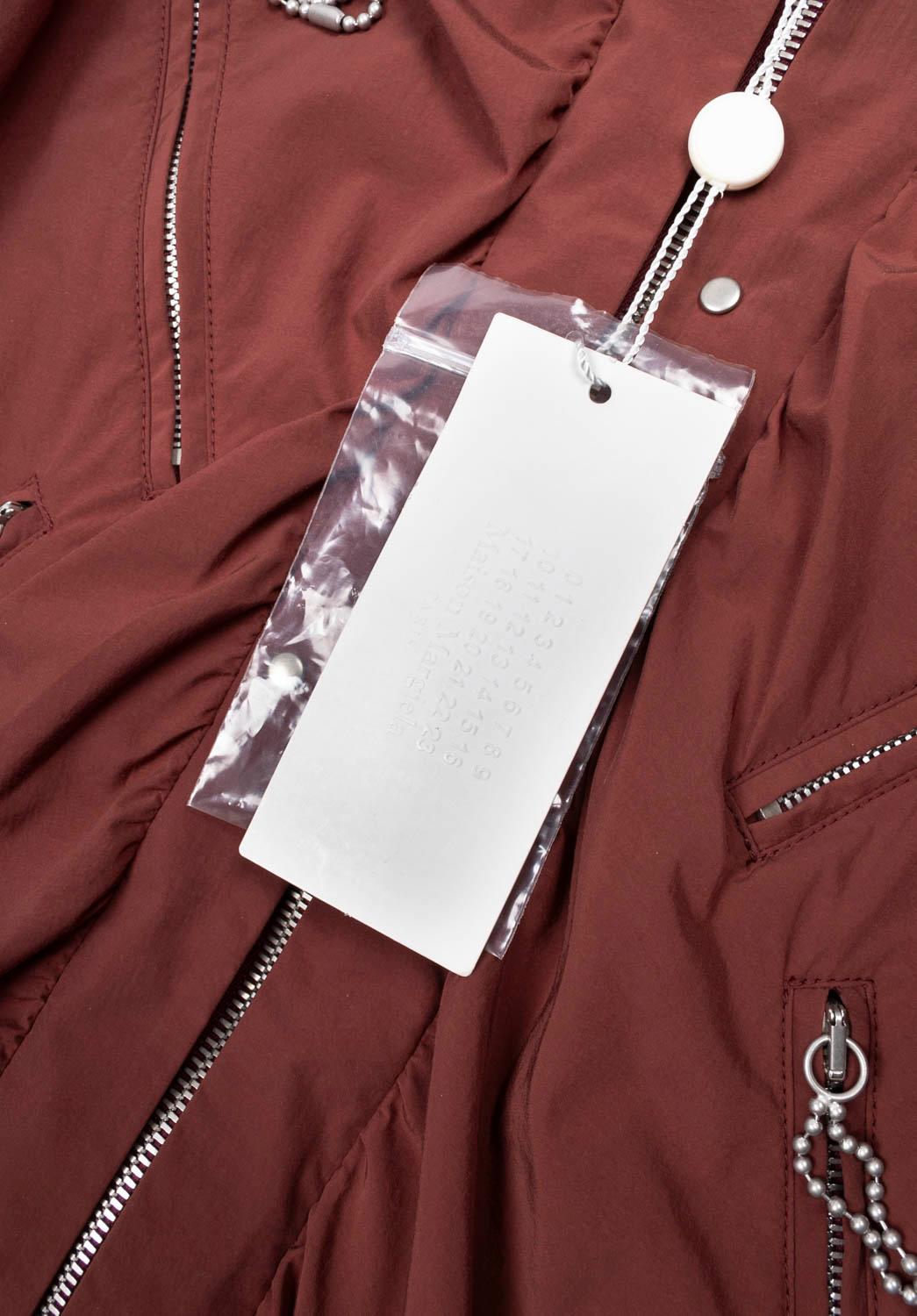 New Martin Margiela Uomo Giacca Bomber Dettagliata Taglia 50/M in vendita 3