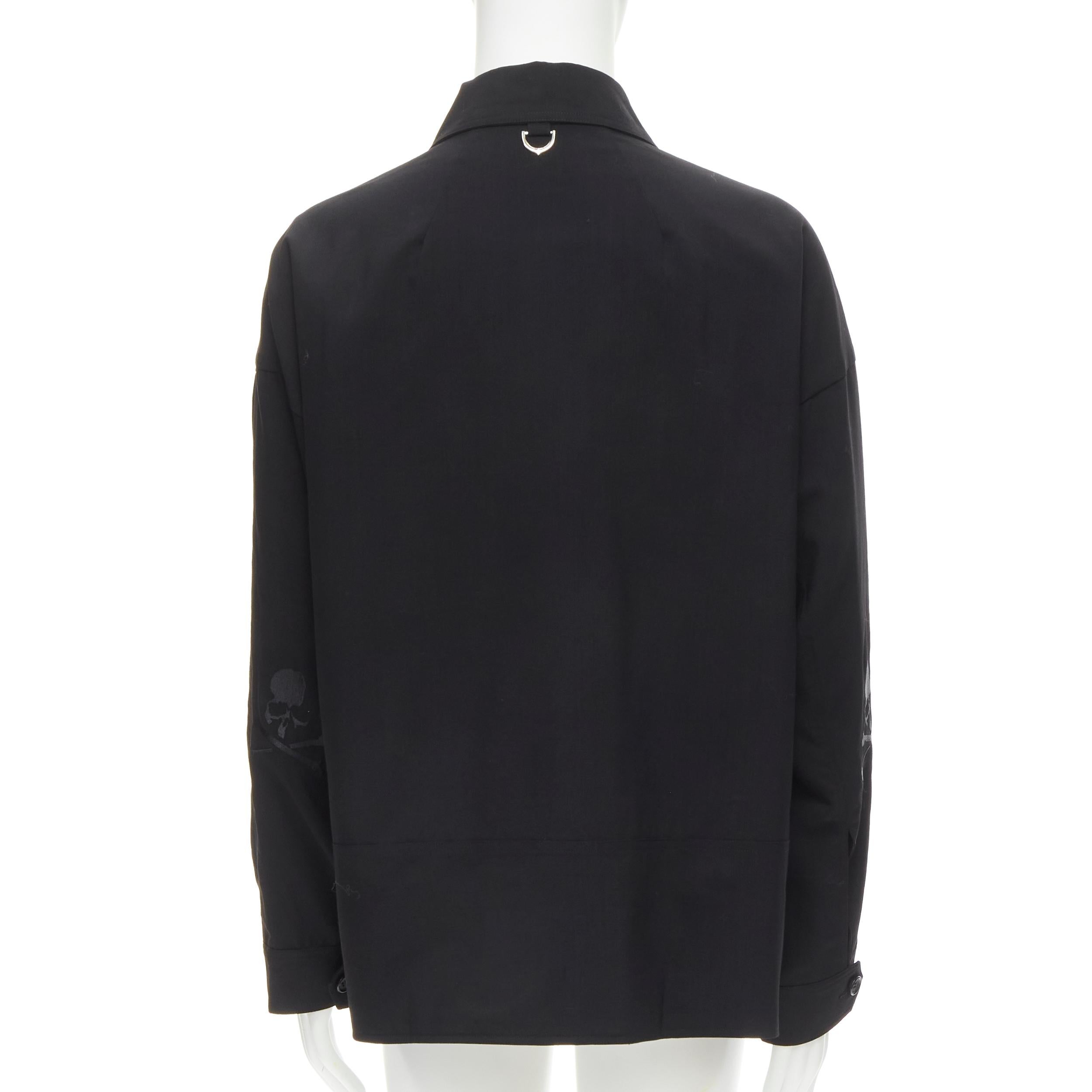 Men's new MASTERMIND JAPAN JOE CHIA 2022 Lintas black reversible Batik jacket M