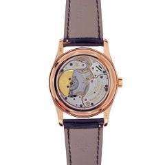 Men's 18 Karat Rose Gold Patek Philippe Calatrava 6000R Automatic Dress Watch