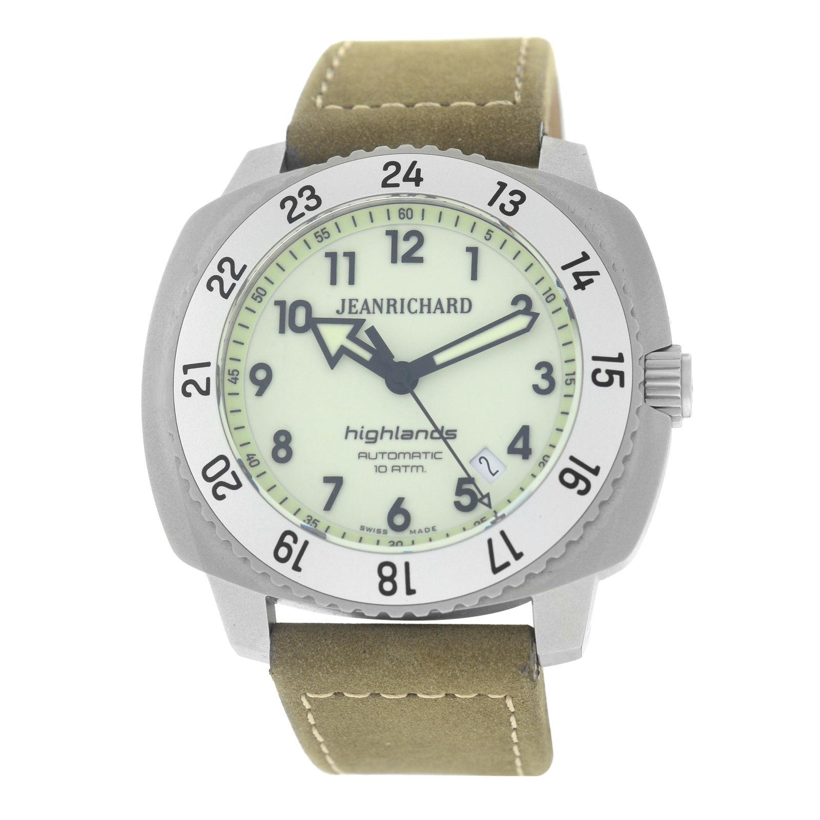 New Men's Daniel Jean Richard Highlands Steel Automatic Watch For Sale