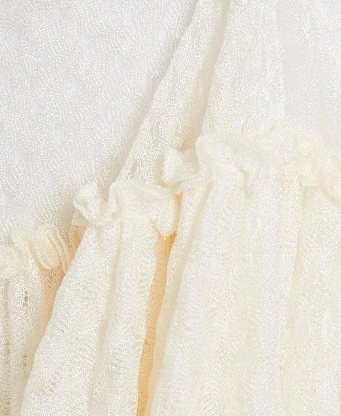 Robe de mariée de cocktail à découpes en maille crochet Missoni, 40 en vente 1