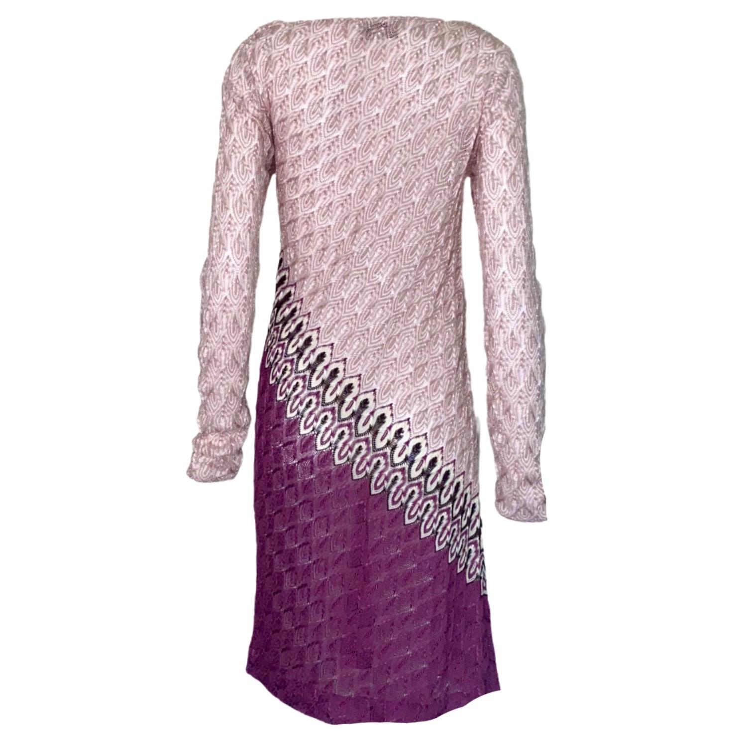 Beautiful MISSONI dress
MISSONI Main line
Signature MISSONI chevron signature knit
Simply slips on
Crochet-knit details - so beautiful!
Dry Clean only
Made in Italy
Size 42
Comes with belt in matching knit pouch
New, unworn
RRP 2899$



