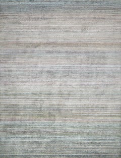 New Modern Abstract Design Wool and Silk Rug