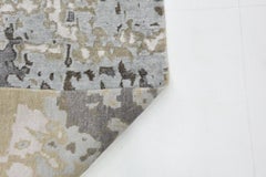 New Modern Abstract Design Wool and Silk Rug
