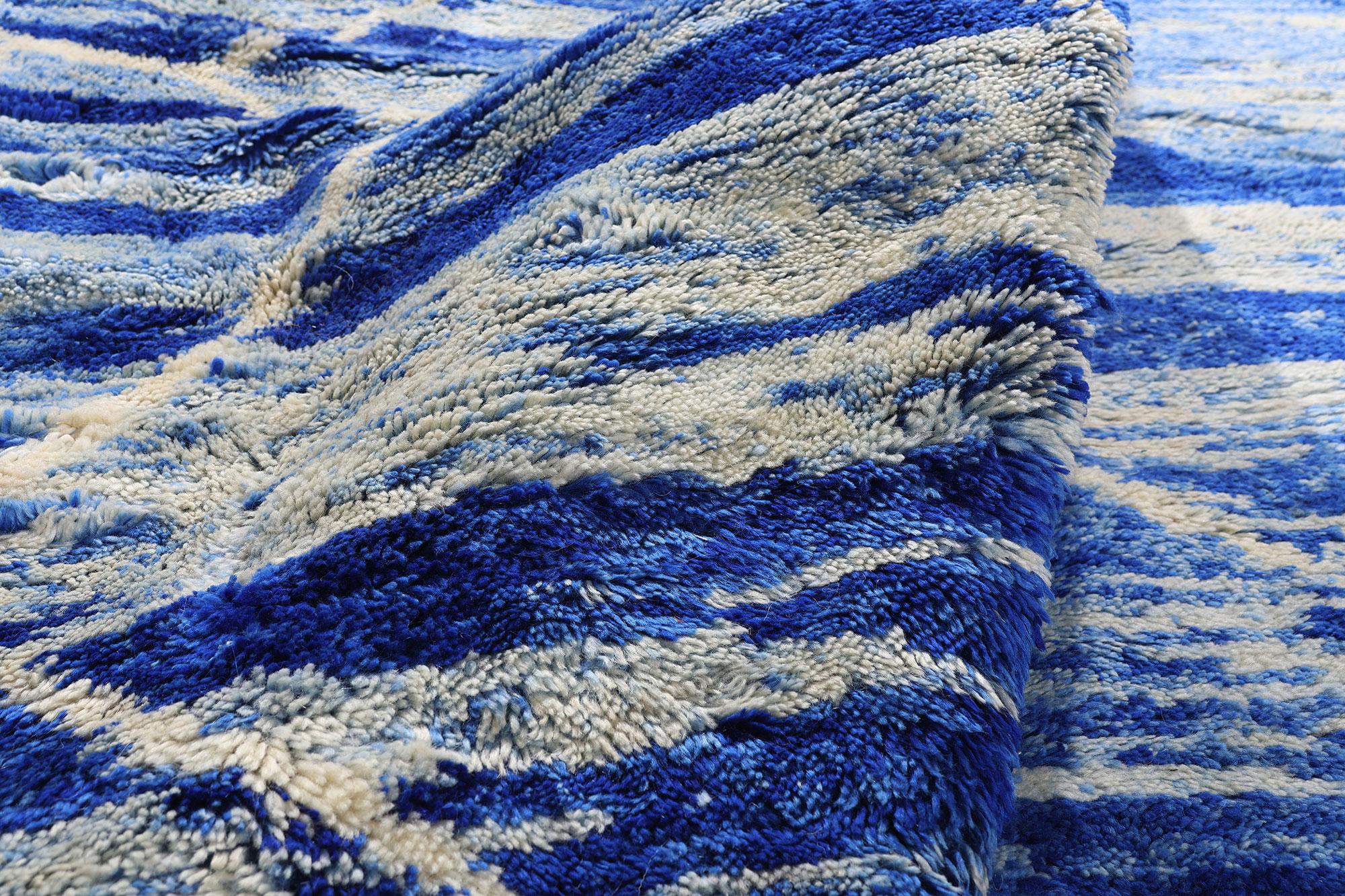 New Contemporary Berber Moroccan Rug with Postmodern Bohemian Style (tapis berbère marocain contemporain au style bohème postmoderne) en vente 1
