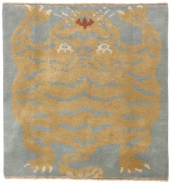 Tapis tibétain céleste moderne, 03'00 x 03'02