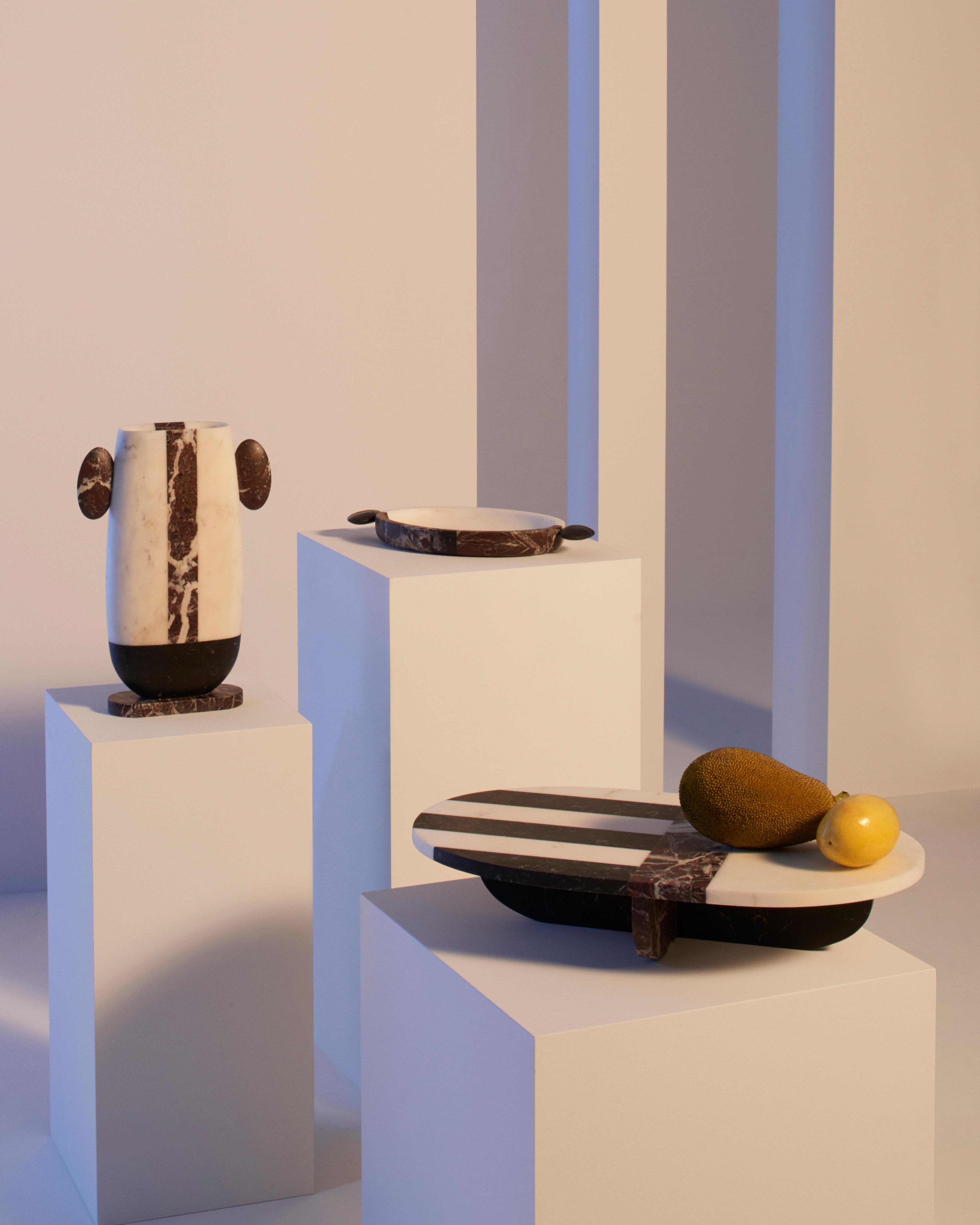 New Modern Centrepiece in Marble Creator Matteo Cibic In New Condition For Sale In Milan, IT
