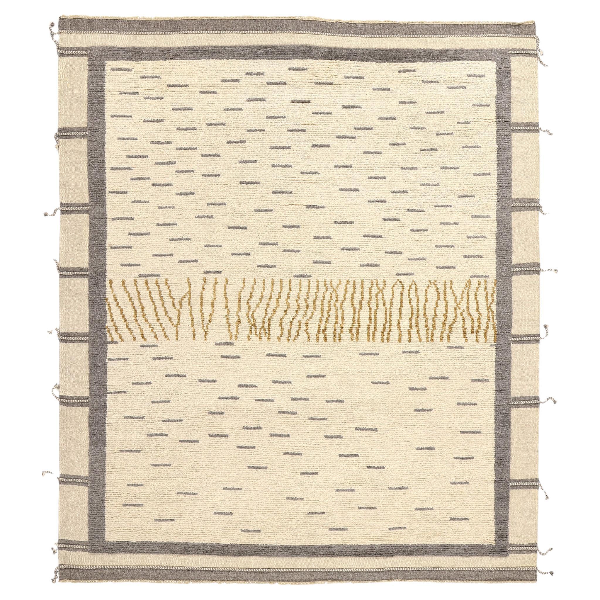Nouveau tapis marocain Desert Striations, 08'06 x 09'10